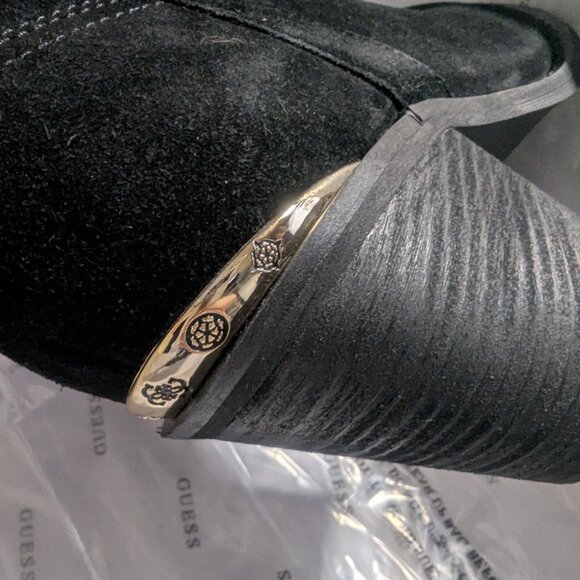 GUESS Women's Sashan Knee High Boot - BRAND NEW - BLACK - Picture 3 of 7